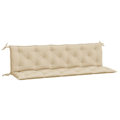 Tuinbankkussens 2 St 180X50X7 Cm Oxford Stof Beige