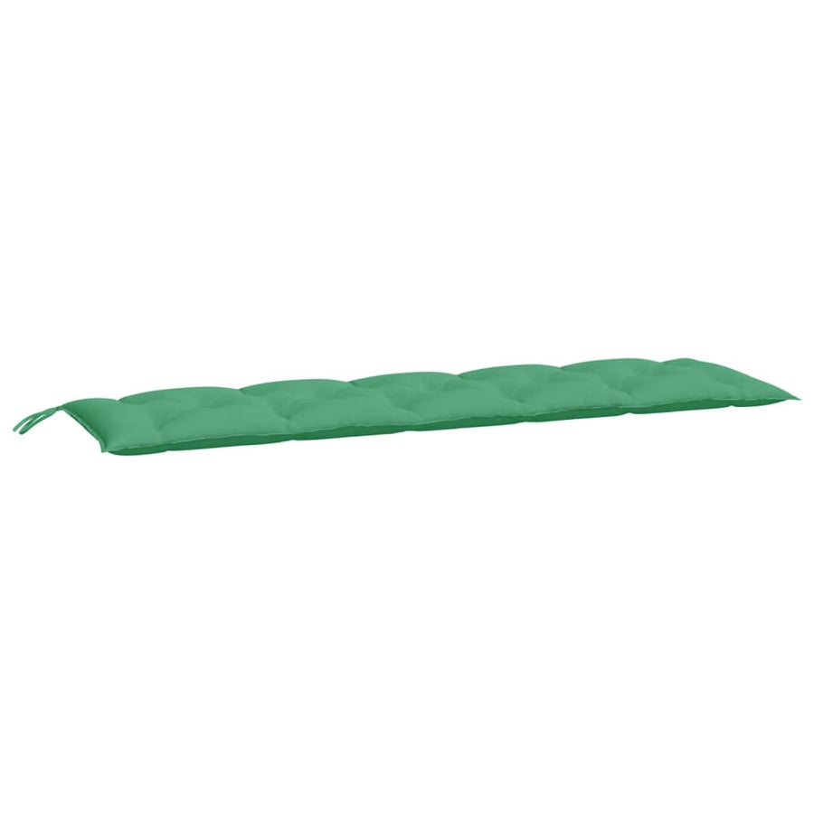 Tuinbankkussens 2 St 180X50X7 Cm Oxford Stof Groen Groen