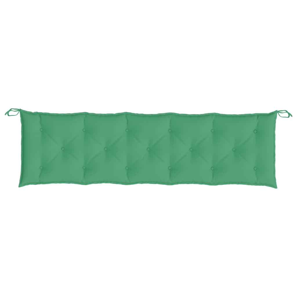 Tuinbankkussens 2 St 180X50X7 Cm Oxford Stof Groen Groen