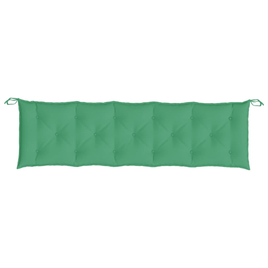 Tuinbankkussens 2 St 180X50X7 Cm Oxford Stof Groen Groen