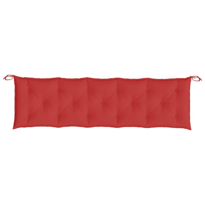 Tuinbankkussens 2 St 180X50X7 Cm Oxford Stof Rood