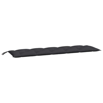 Tuinbankkussens 2 St 180X50X7 Cm Oxford Stof Zwart