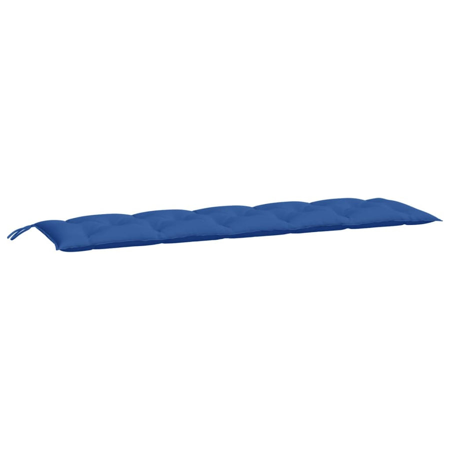 Tuinbankkussens 2 St 180X50X7 Cm Oxford Stof Blauw