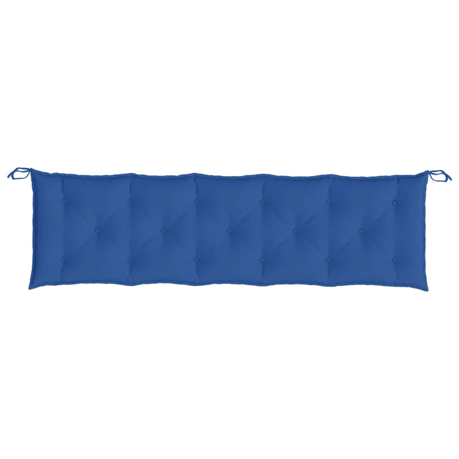 Tuinbankkussens 2 St 180X50X7 Cm Oxford Stof Blauw