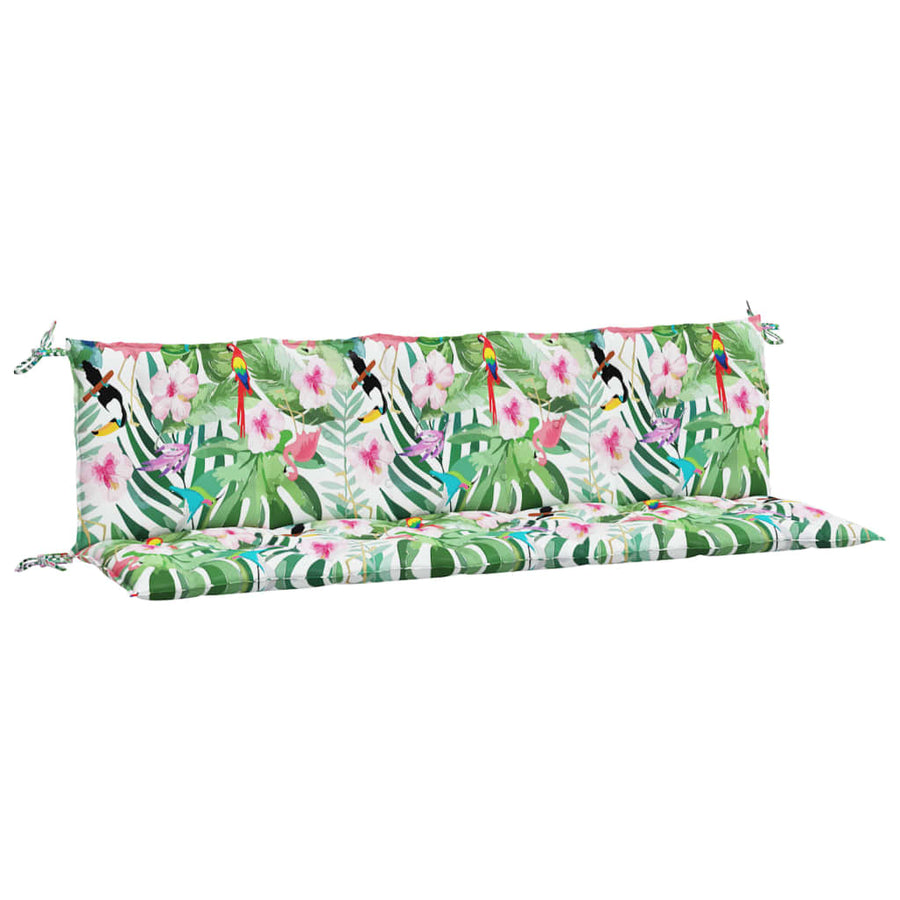 Tuinbankkussens Oxford Stof Meerkleurig 180 cm Groen en roze