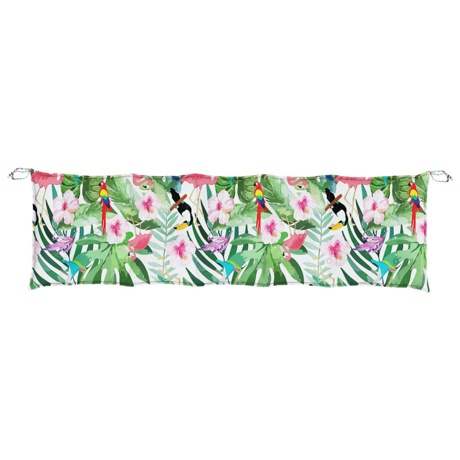 Tuinbankkussens Oxford Stof Meerkleurig 180 cm Groen en roze