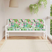 Tuinbankkussens 180x50x7 cm meerkleurig oxford stof