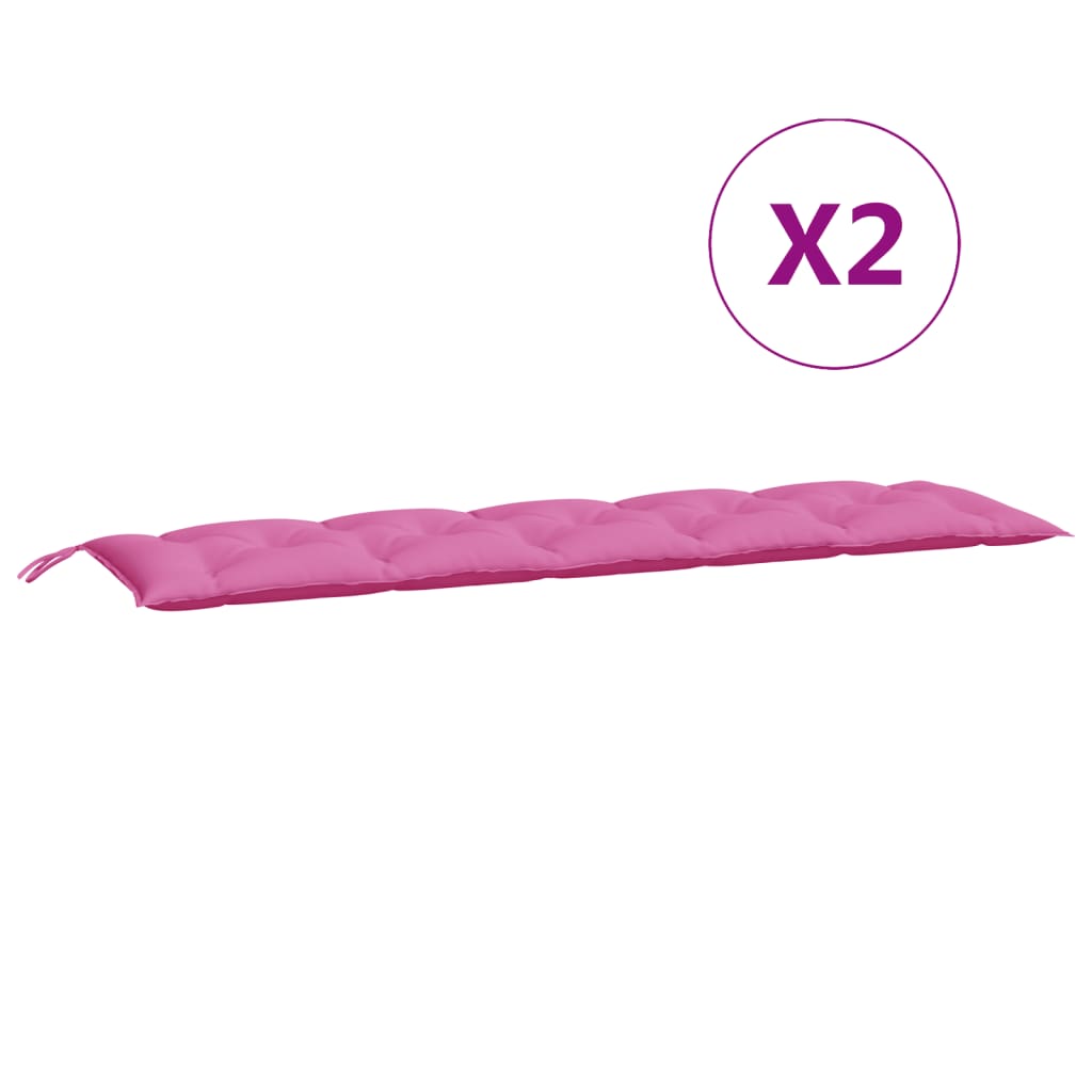 Tuinbankkussens Oxford Stof 180 cm Roze