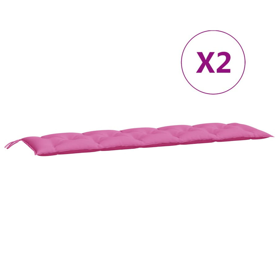 Tuinbankkussens Oxford Stof 180 cm Roze