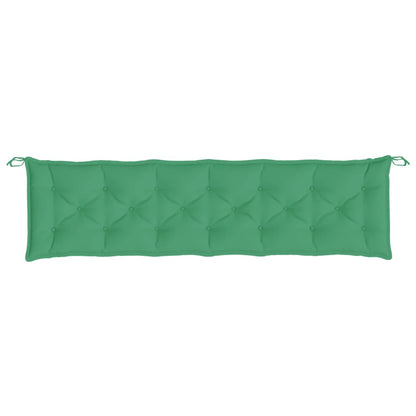 Tuinbankkussens 2 St 200X50X7 Cm Oxford Stof Groen Groen