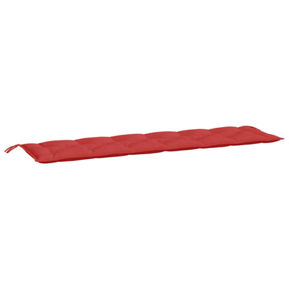 Tuinbankkussens 2 St 200X50X7 Cm Oxford Stof Rood