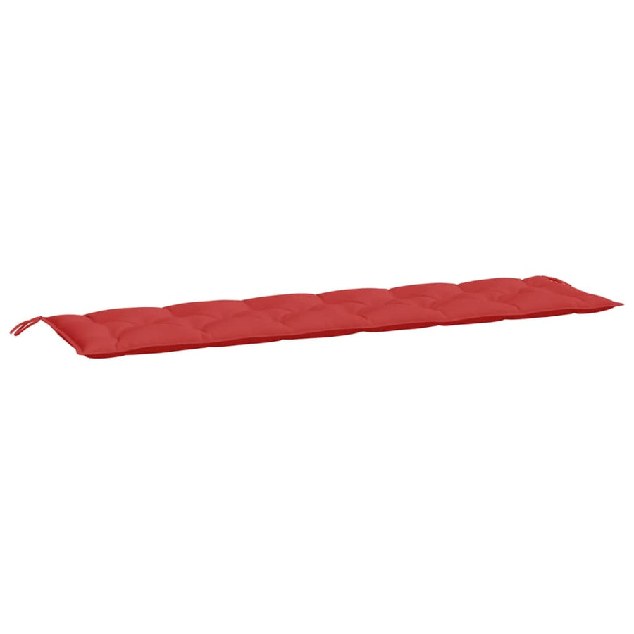 Tuinbankkussens 2 St 200X50X7 Cm Oxford Stof Rood