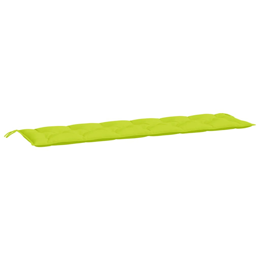 Tuinbankkussens 2 St 200X50X7 Cm Oxford Stof Heldergroen