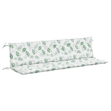 Tuinbankkussens Bladpatroon 200X50X7 Cm Stof 200 cm