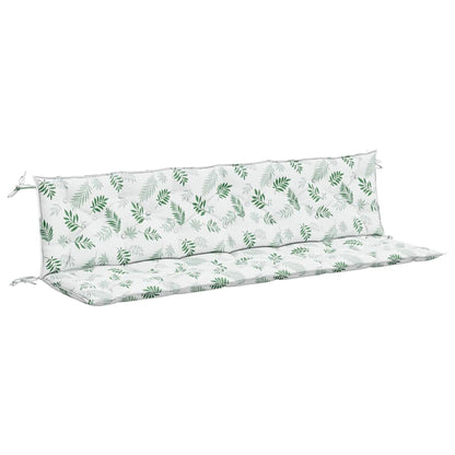 Tuinbankkussens Bladpatroon 200X50X7 Cm Stof 200 cm