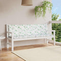Tuinbankkussens Bladpatroon 200X50X7 Cm Stof 200 cm