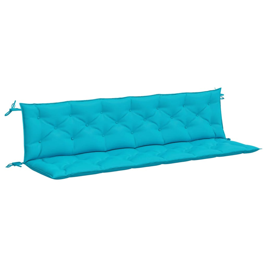 Tuinbankkussens 00X50X7 Cm Stof 200 cm Turquoise