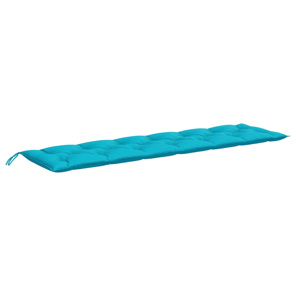Tuinbankkussens 00X50X7 Cm Stof 200 cm Turquoise
