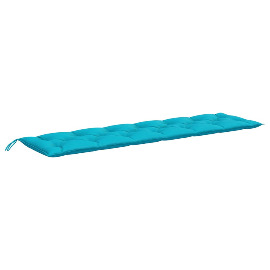 Tuinbankkussens 00X50X7 Cm Stof 200 cm Turquoise