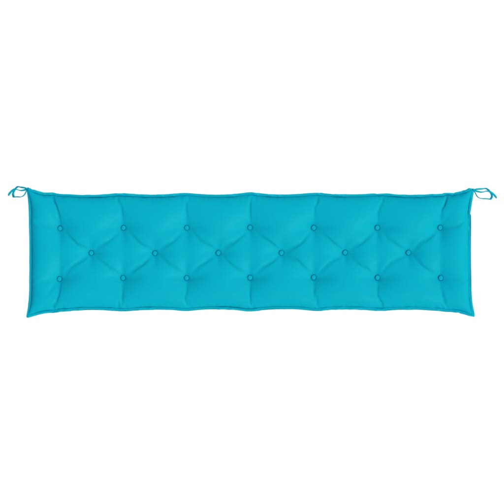 Tuinbankkussens 00X50X7 Cm Stof 200 cm Turquoise