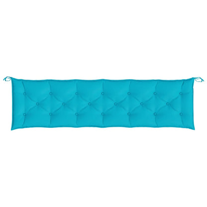 Tuinbankkussens 00X50X7 Cm Stof 200 cm Turquoise