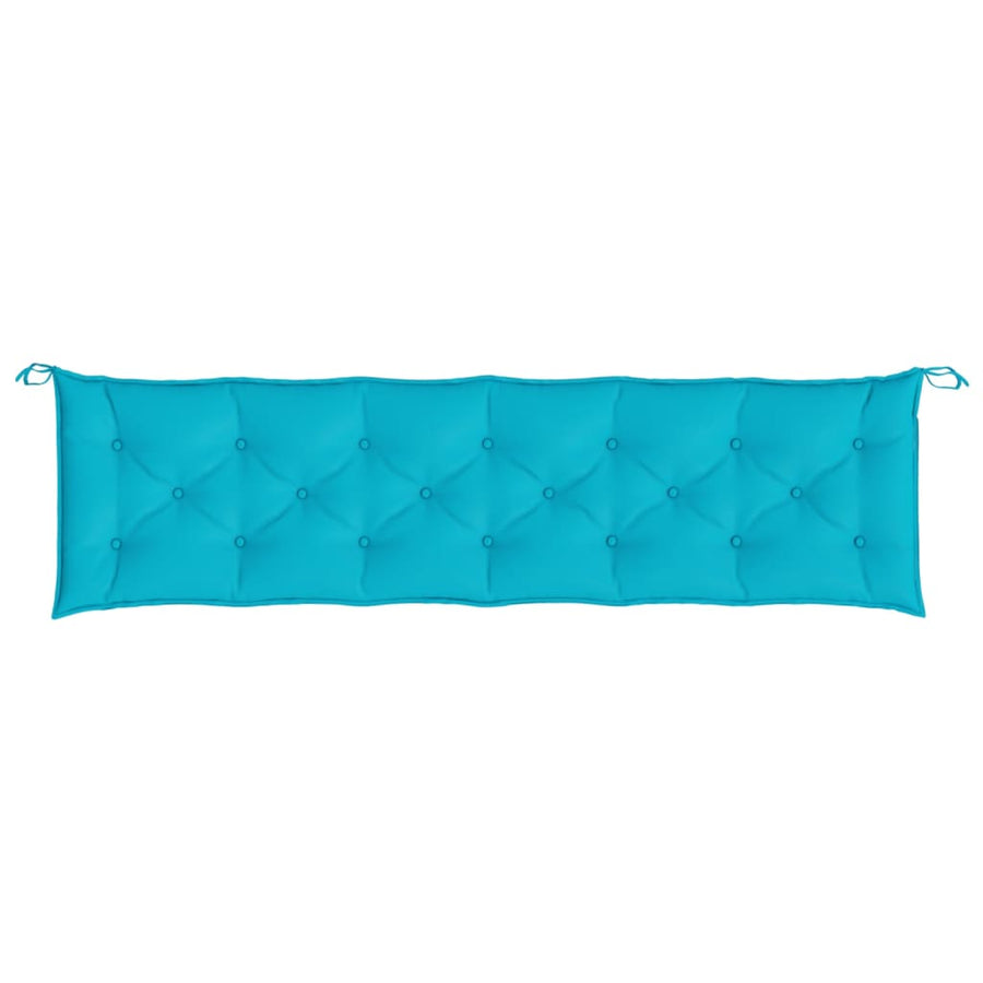 Tuinbankkussens 00X50X7 Cm Stof 200 cm Turquoise
