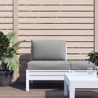 Pallet cushions 2 pc fabric grey