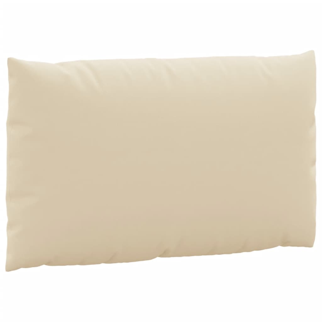Palletkussens 2 st stof beige