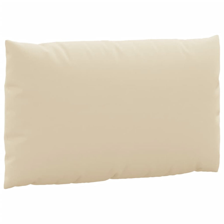 Palletkussens 2 st stof beige