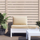Palletkussens 2 st beige oxford stof