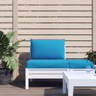 Pallet cushions 2 pcs fabric light blue