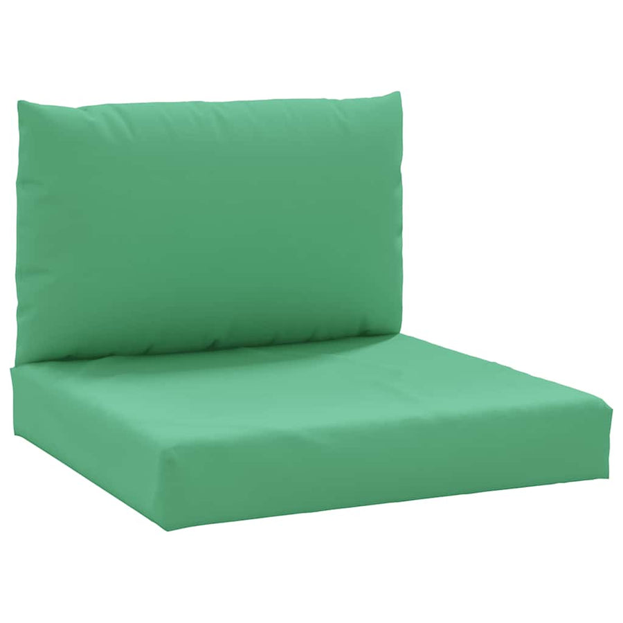 Palletkussens 2 st stof groen
