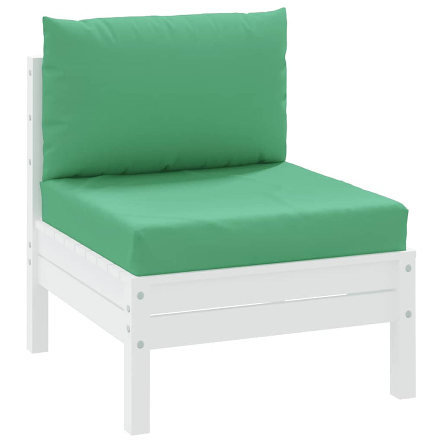Palletkussens 2 st stof groen