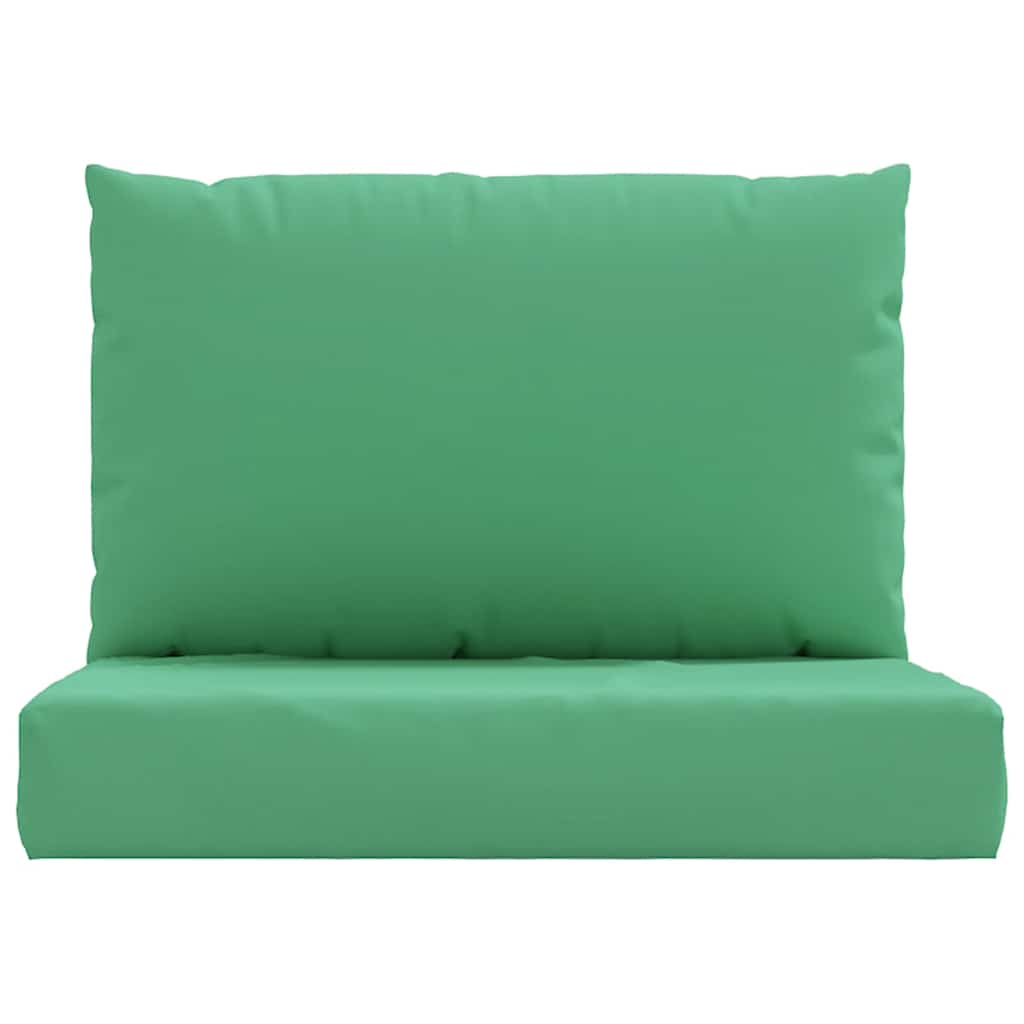 Palletkussens 2 st stof groen