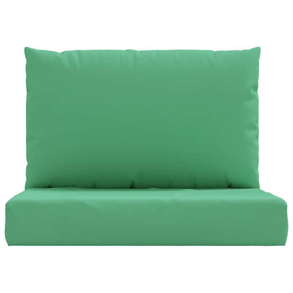 Palletkussens 2 st stof groen