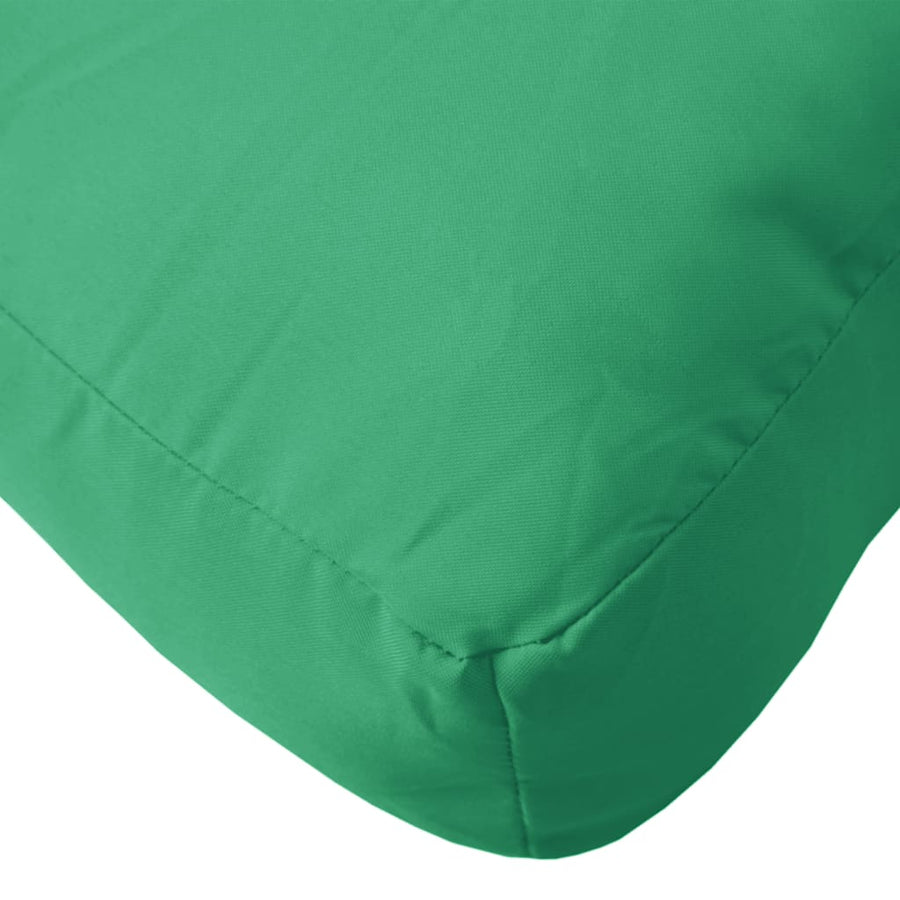 Palletkussens 2 st stof groen