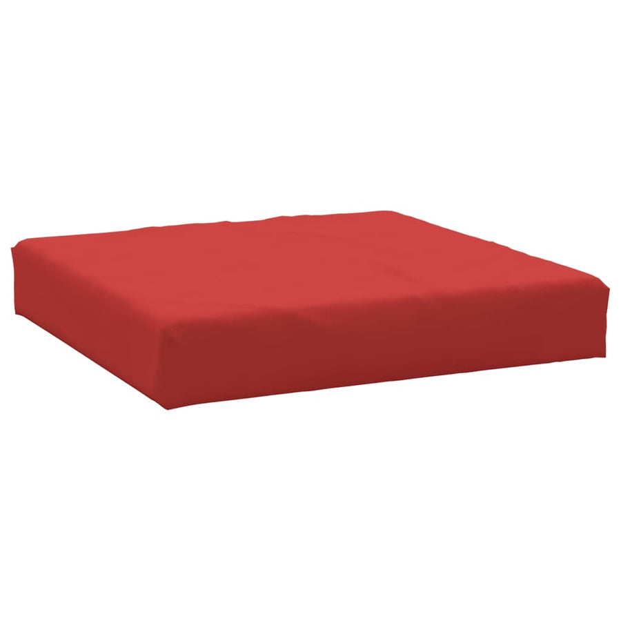 Palletkussens 2 st stof rood