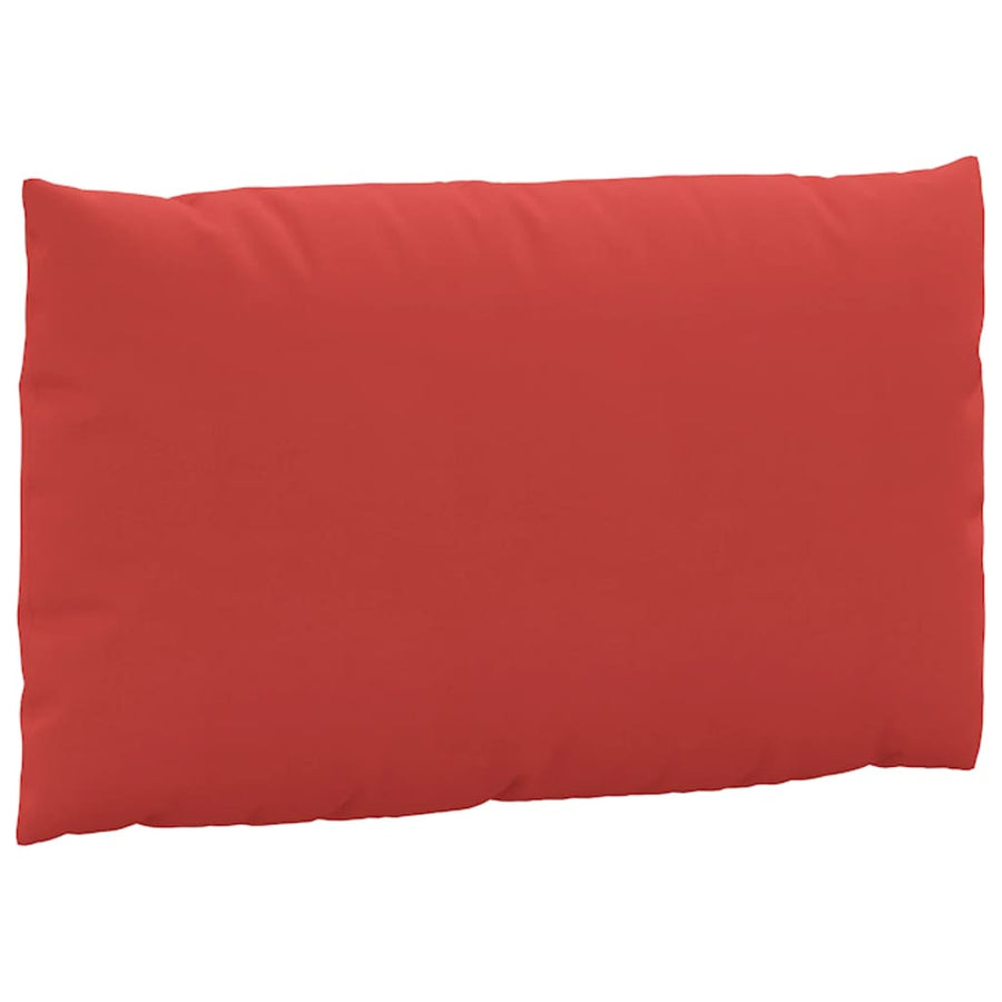 Palletkussens 2 st stof rood