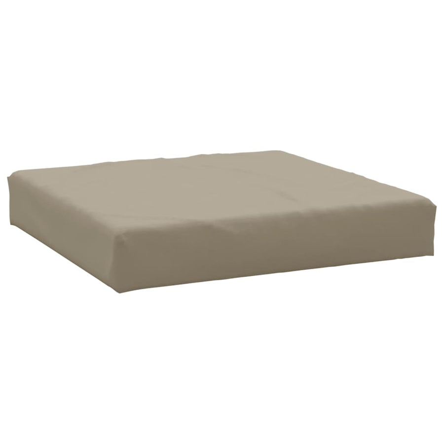 Palletkussens 2 st oxford stof taupe