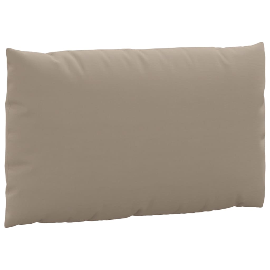 Palletkussens 2 st oxford stof taupe