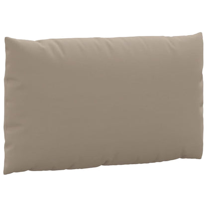 Palletkussens 2 st oxford stof taupe