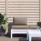 Palletkussens 2 stuks 60x60x8 cm taupe