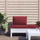 Pallet cushions 2 pcs oxford fabric wine red