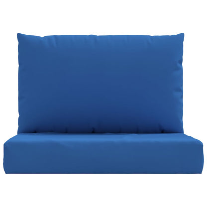 Palletkussens 2 st oxford stof blauw