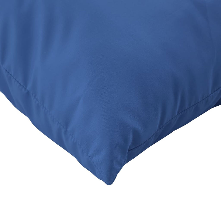 Palletkussens 2 st oxford stof blauw