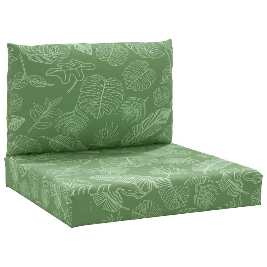 Palletkussens 2 St Oxford Stof 1 Bladpatroon