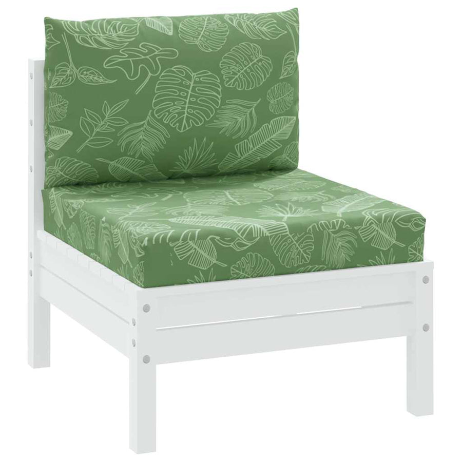 Palletkussens 2 St Oxford Stof 1 Bladpatroon