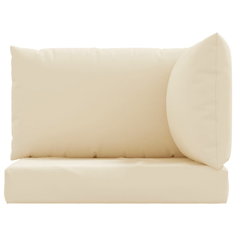 Palletkussens 3 St Oxford Stof Beige