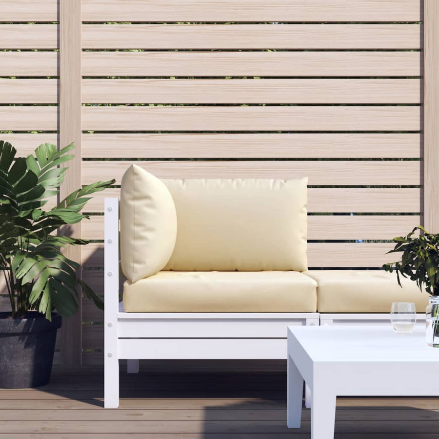 Palletkussens 3 St Oxford Stof Beige