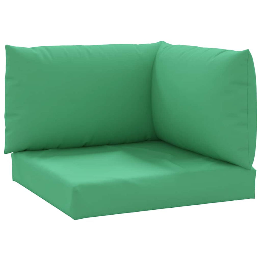 Palletkussens 3 st oxford stof groen